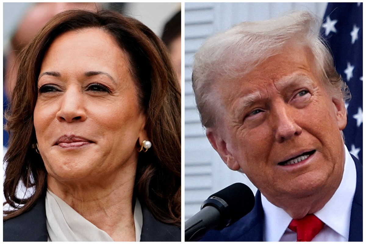 A 20 dias das eleições, Kamala e Trump se arriscam em campo inimigo para destravar empate em pesquisas